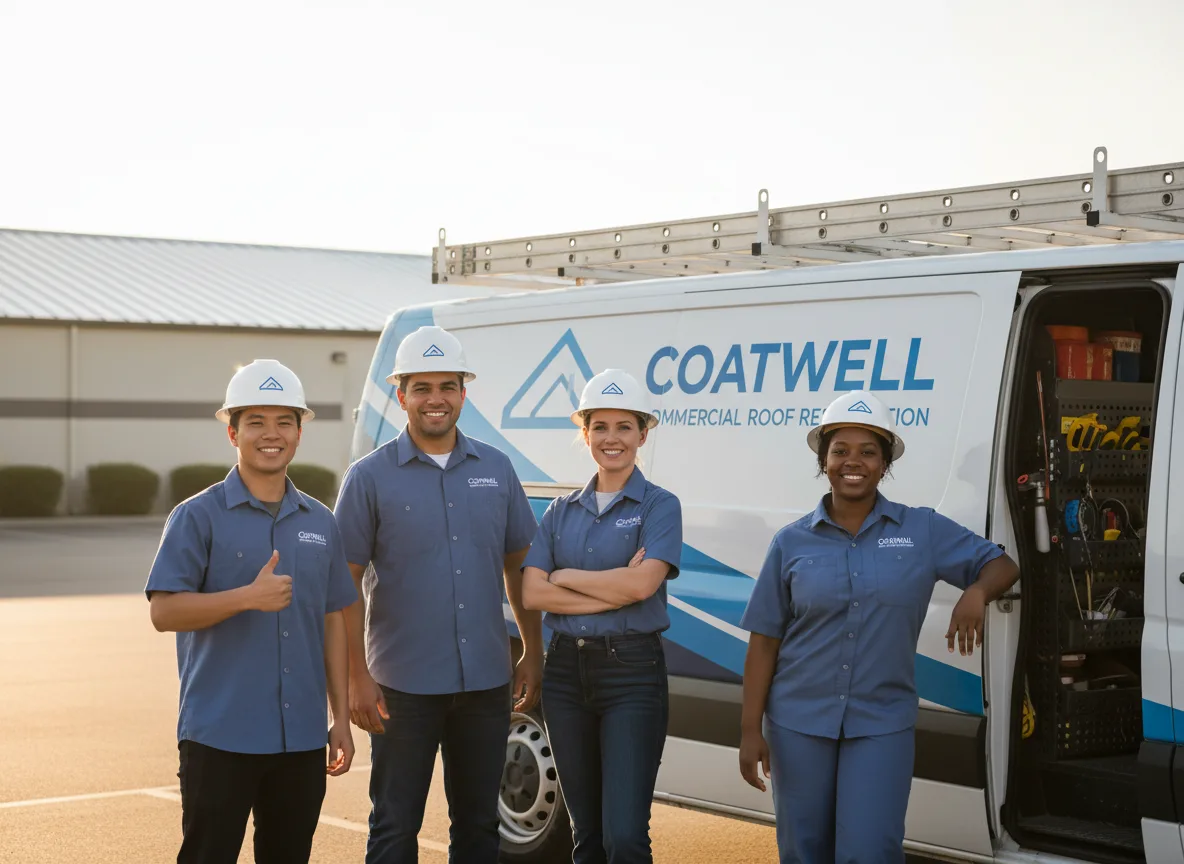 Commercial roof coating company in Daisetta, TX